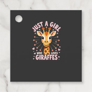 Lustiges Giraffen-Design für Frauen Mädchen Safari Geschenkanhänger