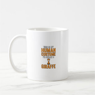 Lustiges Giraffen-Kostüm-Vektor-Shirt-Design_1 Kaffeetasse