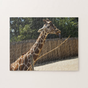 Lustiges Giraffen-Puzzlespiel Puzzle