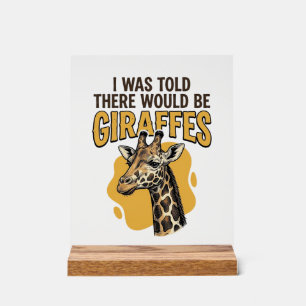 Lustiges Giraffen-Vintage-Stickerei-Shirt-Design_1 Acrylschild