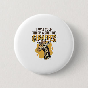 Lustiges Giraffen-Vintage-Stickerei-Shirt-Design_1 Button