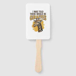 Lustiges Giraffen-Vintage-Stickerei-Shirt-Design_1 Fächer