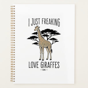 Lustiges Giraffenliebhaber Vintage Gravur Shirt De Planer