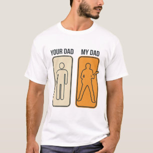 Lustiges Gitarre Papa Vintage Gravur Shirt Design_