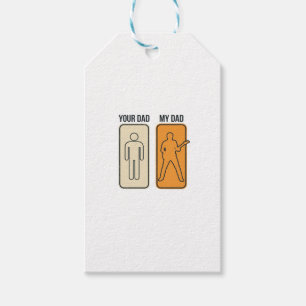 Lustiges Gitarre Papa Vintage Gravur Shirt Design_ Geschenkanhänger