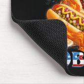 Lustiges Glizzy Gobbler Meme Witziger Hotdog Glizz Mousepad (Ecke)