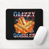 Lustiges Glizzy Gobbler Meme Witziger Hotdog Glizz Mousepad (Mit Mouse)