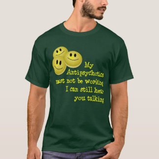 Lustiges glückliches Pillen-Shirt T-Shirt