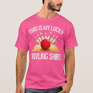 Lustiges Glücks-Bowling-Team T-Shirt