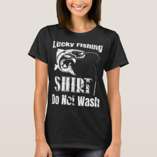 Lustiges Glücksfischerhemd Nicht Waschen Vintage-F T-Shirt