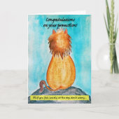 Lustiges Glückwunsch Karte (Vorderseite)