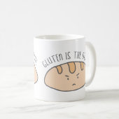 Lustiges Gluten ist das freie Teufel-Gluten Kaffeetasse (VorderseiteRechts)