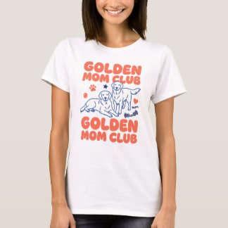 Lustiges Golden Retriever Mom T-Shirt
