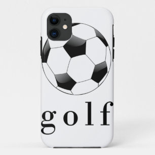 Lustiges Golf-Fußball-T-Shirt für Sportler iPhone 11 Hülle