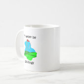 Lustiges Golf Kaffeetasse (Vorderseite Links)