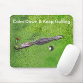 LUSTIGES GOLF MOUSEPAD, BEHALTEN RUHE U. BEHALTEN MOUSEPAD (Mit Mouse)