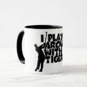 Lustiges Golf spielen Tasse (Vorderseite Links)