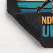 Lustiges Golfen mit Alkohol Mousepad (Ecke)