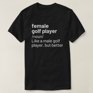 Lustiges Golfgesehenk für Frauen, weibliche Golfsp T-Shirt