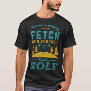 Lustiges Golfspieler-Zitat Golfer lieben Golfen Sr T-Shirt