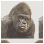 Lustiges Gorillagewebe Stoff (Nahaufnahme)