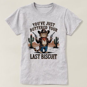 Lustiges Grafik T-Shirt – Lustiger Katzen Humor Sp