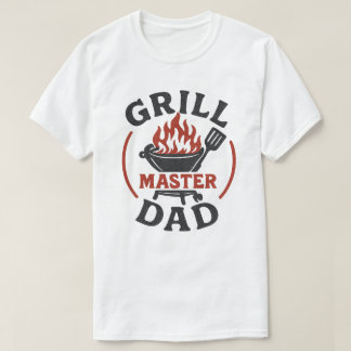Lustiges Grillmeister-Vater BBQ T-Shirt