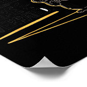 Lustiges Groundhog Day Design Schatten sind überbe Poster (Ecke)