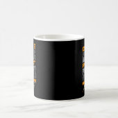 Lustiges Groundhog Day Martini Vorhersage Design Kaffeetasse (Mittel)