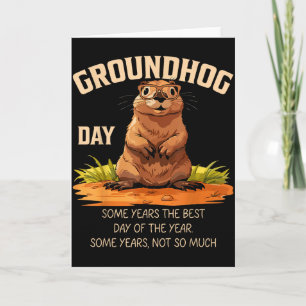 Lustiges Groundhog-Day-Shirt für Frauen Männer Kin Karte