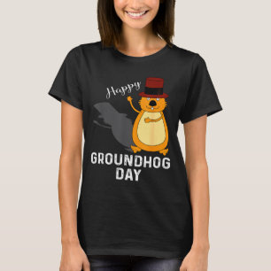 Lustiges Groundhog-Shirt für glückliche Groundhog- T-Shirt