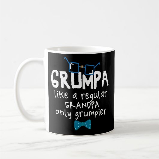Lustiges Grumpa Kaffeetasse (Links)