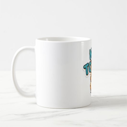 Lustiges Grumpy Cat Not Today T-Shirt Kaffeetasse (Links)