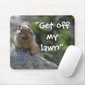 Lustiges Grundeichhörnchen Mousepad (Mit Mouse)