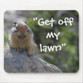 Lustiges Grundeichhörnchen Mousepad (Vorne)