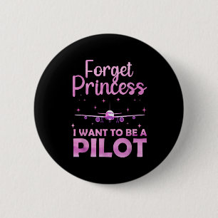 Lustiges Grundstück-Design für Frauen Mädchen Luft Button