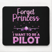 Lustiges Grundstück-Design für Frauen Mädchen Luft Mousepad (Vorne)