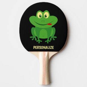 Lustiges grünes Frosch-Tischtennisschläger für Tis Tischtennis Schläger