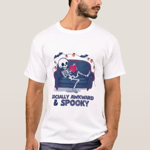 Lustiges gruseliges Halloween-Geister-T-Shirt Ha T-Shirt