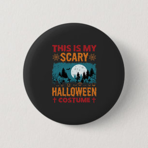 Lustiges Gruseliges Halloween-Kostenüm Friedhof Mo Button