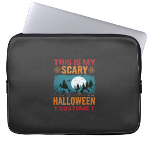 Lustiges Gruseliges Halloween-Kostenüm Friedhof Mo Laptopschutzhülle