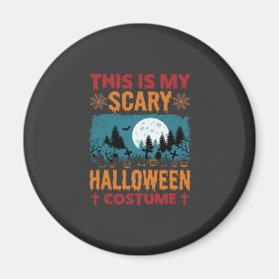 Lustiges Gruseliges Halloween-Kostenüm Friedhof Mo Magnet