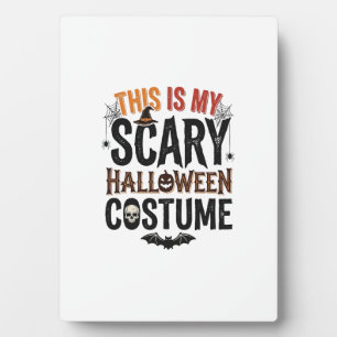 Lustiges Gruseliges Halloween-Kostüm Vintage-Shirt Fotoplatte