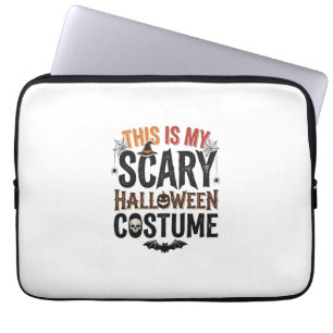 Lustiges Gruseliges Halloween-Kostüm Vintage-Shirt Laptopschutzhülle
