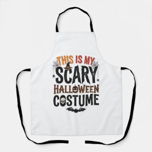 Lustiges Gruseliges Halloween-Kostüm Vintage-Shirt Schürze