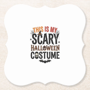 Lustiges Gruseliges Halloween-Kostüm Vintage-Shirt Untersetzer