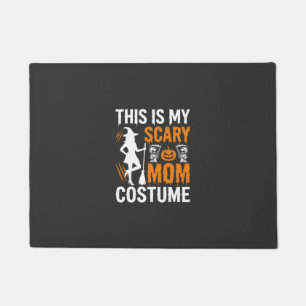 Lustiges Gruseliges Mutter-Kostüm Halloween Hexe Fußmatte