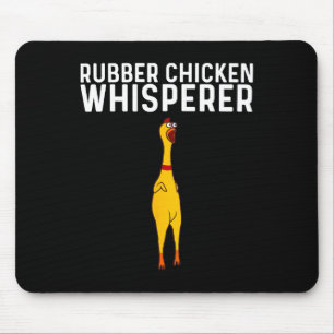 Lustiges Gummihuhn-Geschenk Männer Frauen Gummihuh Mousepad