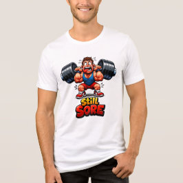 Lustiges Gym-Design - Workout-Meme - Tri-Blend Shirt