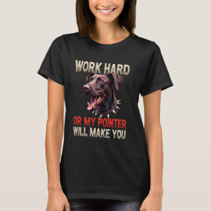 Lustiges Gym-Geschenk für Deutsche Kurzhaar Zeiger T-Shirt